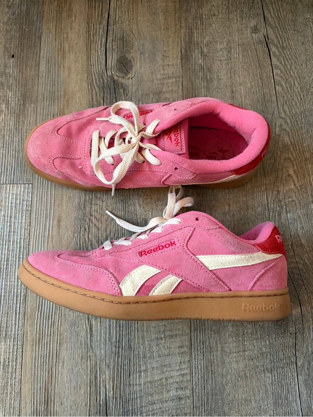 Pink Rebook Sneakers - Picture 2 of 3